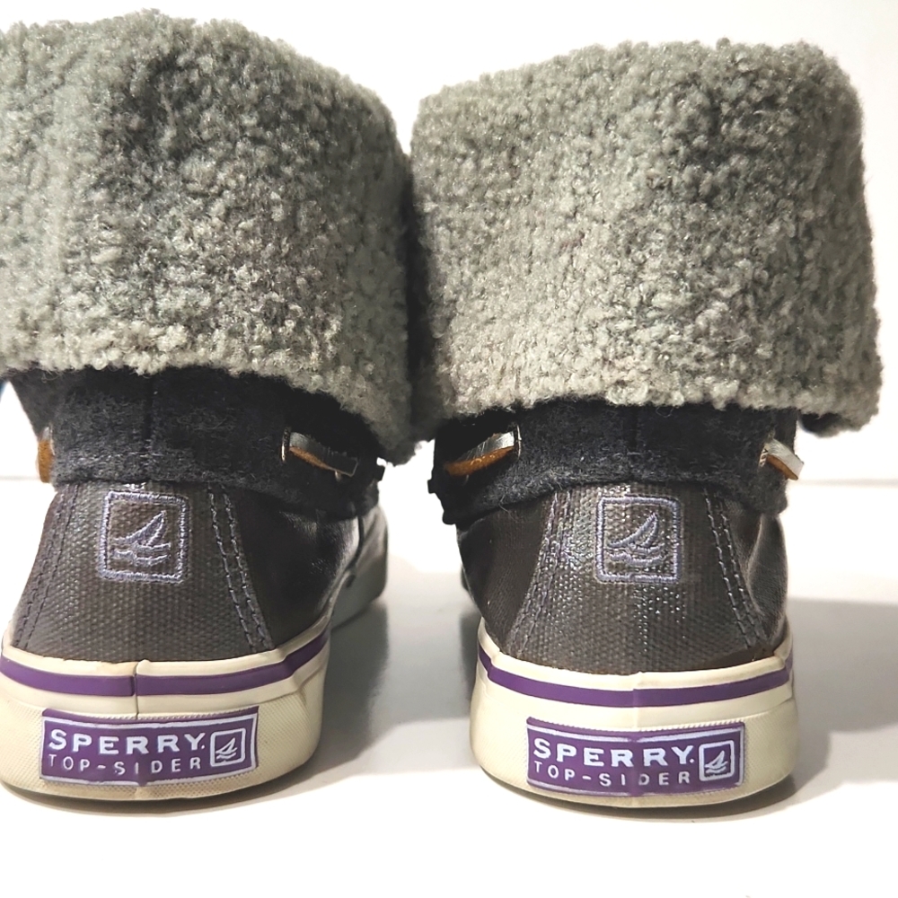 Sperry Top-Sider Abacos Silver Gray Wool Versatile Sneakers Size 7M - Picture 5 of 12